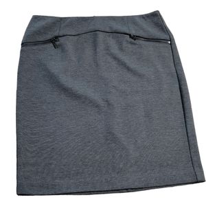 Laundry by Shelli Segal Dark Charcoal Pencil Skirt, Size 4